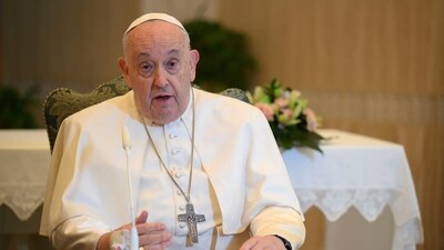 Francis said that he was going to the United Arab Emirates for the COP28 gathering on climate change and that he would deliver his speech. (Reuters)