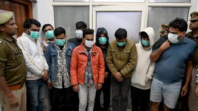 Police said the gang was supplying high quality Shillong weed, Udaipur weed, MDMA, hashish and cocaine to students in Noida and Greater Noida. Sixty-two parcels of drugs were recovered from the four students arrested on Monday. (Sunil Ghosh/HT Photo) Police said the gang was supplying high quality Shillong weed, Udaipur weed, MDMA, hashish and cocaine to students in Noida and Greater Noida. Sixty-two parcels of drugs were recovered from the four students arrested on Monday. (Sunil Ghosh/HT Photo)