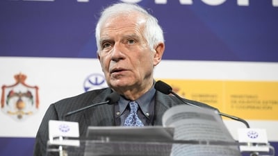 European Union High Representative for Foreign Affairs and Security Policy Josep Borrell (AFP)