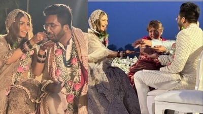 Sharmin Segal and Aman Mehta got married recently. Sharmin Segal and Aman Mehta got married recently.