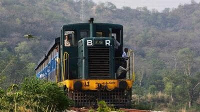 The Bhakra-Nangal train covers five stations in its near-13-km long one-way journey. The Bhakra-Nangal train covers five stations in its near-13-km long one-way journey.
