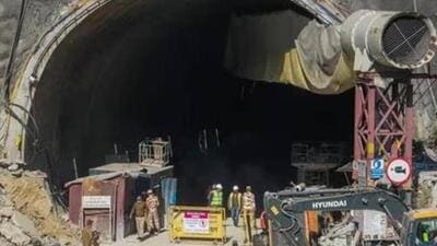 Uttarkashi tunnel site (File Photo) Uttarkashi tunnel site (File Photo)
