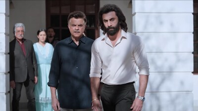 Ranbir Kapoor and Anil Kapoor play son and father in Animal. Ranbir Kapoor and Anil Kapoor play son and father in Animal.