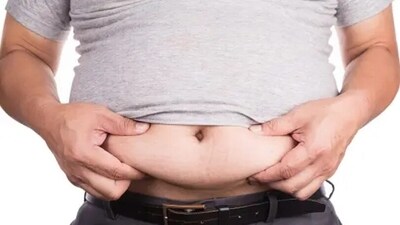 Abdominal fat storage: The fat cells in the body have more cortisol receptors. Hence, the effect of cortisol is lot more in the abdominal fat than anywhere else in the body. (Unsplash) Abdominal fat storage: The fat cells in the body have more cortisol receptors. Hence, the effect of cortisol is lot more in the abdominal fat than anywhere else in the body. (Unsplash)