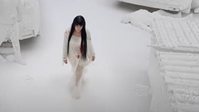 Singer Teya Dora in the video of Dzanum. Singer Teya Dora in the video of Dzanum.