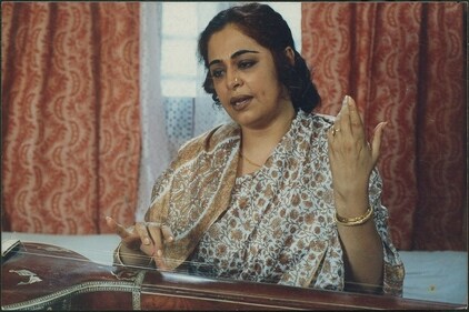 Kirron Kher in "Sardari Begum" by Shyam Benegal (HT Archive) Kirron Kher in "Sardari Begum" by Shyam Benegal (HT Archive)