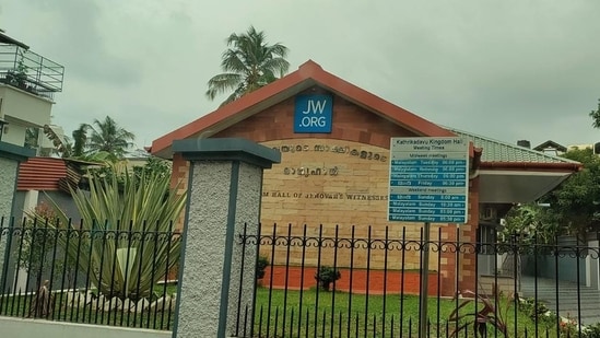 The Jehovah’s Witnesses community in Kerala has around 15,000 adherents, accounting for less than 0.3% of the Christian population in the state. (HT Photo)