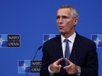 Russia-Ukraine War: NATO Secretary-General Jens Stoltenberg holds a press conference.