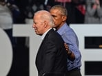 US President Joe Biden with former US President Barack Obama US President Joe Biden with former US President Barack Obama