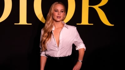 Jennifer Lawrence poses before Christian Dior Spring/Summer 2024 womenswear collection presented Tuesday, Sept.26, 2023 in Paris. (AP Photo/Thibault Camus) Jennifer Lawrence poses before Christian Dior Spring/Summer 2024 womenswear collection presented Tuesday, Sept.26, 2023 in Paris. (AP Photo/Thibault Camus)