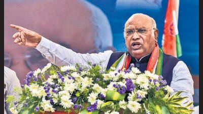 Congress president Mallikarjun Kharge (PTI)