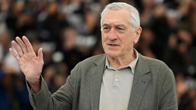 Robert de Niro at the photocall for Killers of the Flower Moon at the 76th edition of the Cannes Film Festival. (Photo by Patricia DE MELO MOREIRA / AFP) (AFP) Robert de Niro at the photocall for Killers of the Flower Moon at the 76th edition of the Cannes Film Festival. (Photo by Patricia DE MELO MOREIRA / AFP) (AFP)