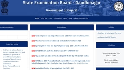 Gujarat Teacher Aptitude Test 2023 result announced Gujarat Teacher Aptitude Test 2023 result announced