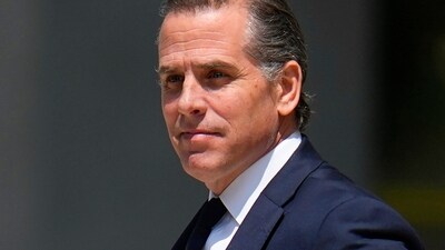 US President Joe Biden's son, Hunter Biden. (AP)