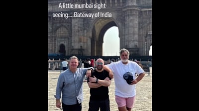 Ex MasterChef Australia judges in Mumbai, (Instagram/@Matt Preston)