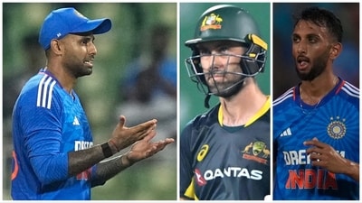 Suryakumar Yadav revealed India's game plan for Glenn Maxwell after the 3rd T20I (AP-PTI-AFP) Suryakumar Yadav revealed India's game plan for Glenn Maxwell after the 3rd T20I (AP-PTI-AFP)