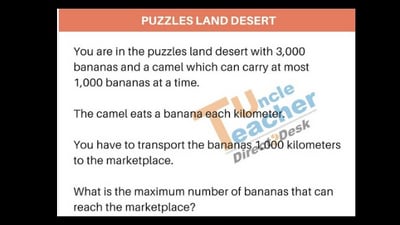 Can you solve this brain teaser? Can you solve this brain teaser?