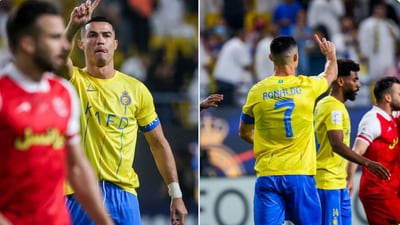 Cristiano convinced the referee to overturn his decision Cristiano convinced the referee to overturn his decision