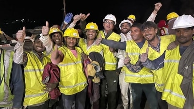 The rat-hole miners said that they started removing the debris at around 7pm on Monday and the entire operation was completed in less than 24 hours. (HT_PRINT)
