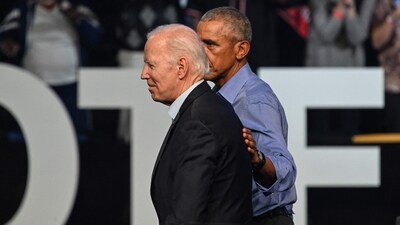 US President Joe Biden with former US President Barack Obama (AFP) US President Joe Biden with former US President Barack Obama (AFP)