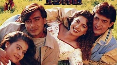 Kajol shared a post on Instagram. Kajol shared a post on Instagram.