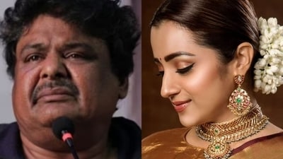 Trisha and Mansoor Ali Khan were part of Leo. Trisha and Mansoor Ali Khan were part of Leo.