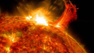 A solar storm of low intensity is expected to strike Earth on November 30. (File photo) (Nasa) A solar storm of low intensity is expected to strike Earth on November 30. (File photo) (Nasa)