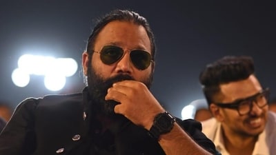 Animal director Sandeep Reddy Vanga turned up in an all black look for the event. The film's trailer, which released a few days ago, showcases a violent world set against the backdrop of a troubled relationship between Ranbir's Arjun Singh and his father Balbir Singh, played by Anil Kapoor.&nbsp; 