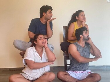 Directed by Rasika Agashe, this play is part of Sanhita Manch Theatre Festival 2023. Directed by Rasika Agashe, this play is part of Sanhita Manch Theatre Festival 2023.