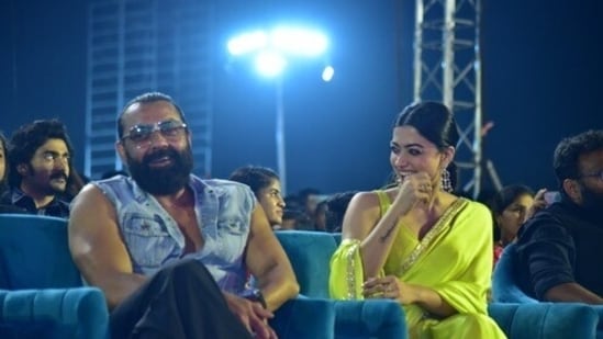 Bobby Deol and Rashmika Mandanna shared a laugh at the grand pre-release event in Hyderabad. Rashmika also opened up about a recent deepfake video where her face was morphed into that of an influencer. “Deepfakes have been around for a while and we’ve normalised them but it isn’t okay,” she said, adding, “I always wondered who would even care if I chose to speak up and point out that it isn’t okay. So, I’m glad people from across the film industries have supported me. I understand now how important it is to speak up. I want to urge women to take the help they need when it happens," she said.