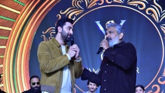 SS Rajamouli was also present at the promotional event with the Animal team. The RRR director also declared Ranbir as his favourite actor, confidently stating, "Without hesitation, I'll tell you, my favorite actor is Ranbir Kapoor." He also playfully challenged him to choose between working with Sandeep Reddy Vanga and himself. Ranbir ultimately chose Vanga.