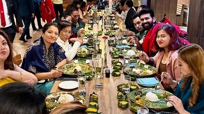 Lin Laisham re-shared pictures posted by her friends and families on her Instagram stories.&nbsp; (Instagram/@iampallsingh)