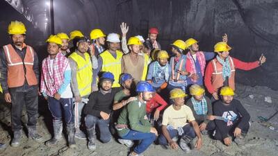 A labourer said they watched movies that they had downloaded on their smartphones inside the tunnel. (ANI) A labourer said they watched movies that they had downloaded on their smartphones inside the tunnel. (ANI)