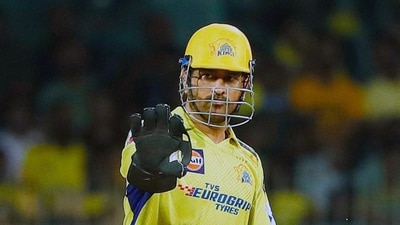 Fans wearing the CSK yellow with Dhoni's name on the back had become a bit of a feature of the 2023 season of the IPL (CSK Twitter) Fans wearing the CSK yellow with Dhoni's name on the back had become a bit of a feature of the 2023 season of the IPL (CSK Twitter)