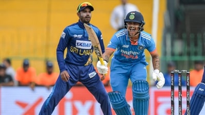Ishan Kishan during India's match against Sri Lanka at Asia Cup 2023 (AFP)