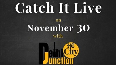 Catch It Live on November 30