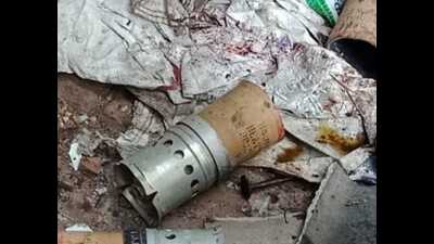 Explosion site (HT Photo) Explosion site (HT Photo)