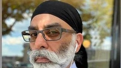 Sikhs for Justice chief Gurpatwant Singh Pannun, a designated terrorist in India. Sikhs for Justice chief Gurpatwant Singh Pannun, a designated terrorist in India.