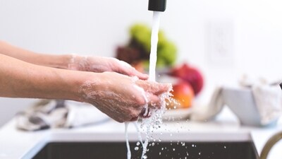 Frequently wash your hands with soap and water. Frequently wash your hands with soap and water. 