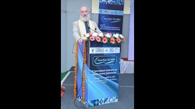 Kenton L Morgan, former emeritus professor of epidemiology, University of Liverpool, United Kingdom (HT Photo)