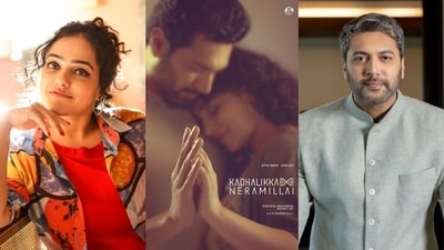 Nithya Menen and Jayan Ravi will soon star in Kadhalikka Neramillai (Instagram) Nithya Menen and Jayan Ravi will soon star in Kadhalikka Neramillai (Instagram)