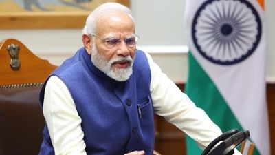 Following the safe evacuation, Prime Minister Narendra Modi praised the courage and patience of the trapped workers and their families and the bravery and determination of the rescue personnel. (PTI) Following the safe evacuation, Prime Minister Narendra Modi praised the courage and patience of the trapped workers and their families and the bravery and determination of the rescue personnel. (PTI)