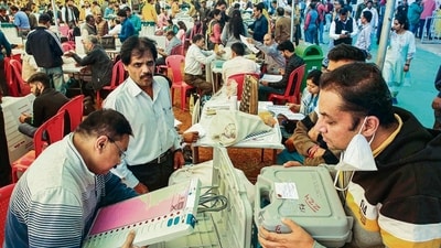 Madhya Pradesh voted on November 17 to elect its next government (PTI) Madhya Pradesh voted on November 17 to elect its next government (PTI)
