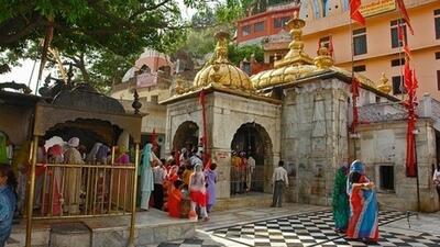 Pro-Khalistan slogans were found scrawled on walls near Mata Chintpurni Temple (in pic) in Himachal Pradesh’s Una district on Wednesday. (HT file photo)