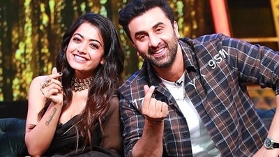 Rashmika Mandanna and Ranbir Kapoor have been paired together in Animal. Rashmika Mandanna and Ranbir Kapoor have been paired together in Animal.