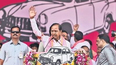The BRS, riding the wave of economic growth in Hyderabad, had built a welfare empire in Telangana (PTI) The BRS, riding the wave of economic growth in Hyderabad, had built a welfare empire in Telangana (PTI)