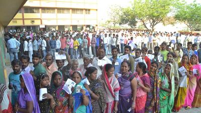 The fate of 2,290 candidates from 119 assembly seats in Telangana to be decide on Thursday. (HT Photo) The fate of 2,290 candidates from 119 assembly seats in Telangana to be decide on Thursday. (HT Photo)