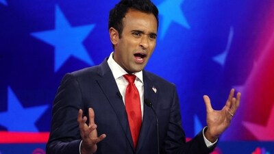 Former biotech executive and presidential candidate Vivek Ramaswamy (REUTERS)