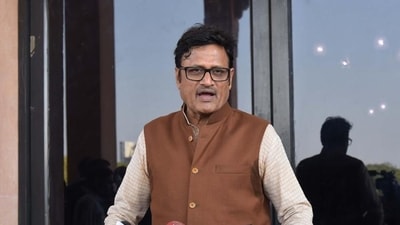 BJP leader Rajendra Singh Rathore (Prabhakar Sharma/HT Photo)