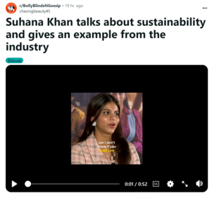 Suhana Khan talks about Alia Bhatt repeating her wedding saree. Suhana Khan talks about Alia Bhatt repeating her wedding saree.